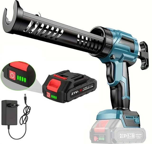 Makita Kabellose Elektrische Klebepistole mit 4 Geschwindigkeiten für Makita 18V Akku - Bild 1