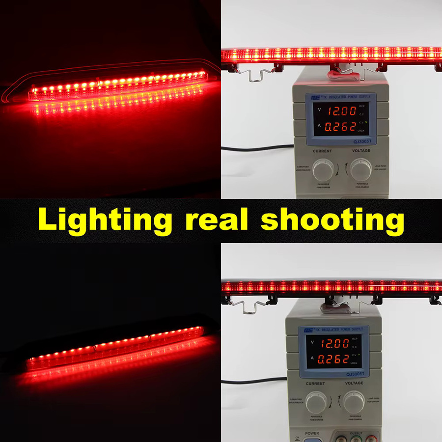 SAARMAT LED Bremslicht für VW Polo IV MK4 9N 9N3 (2002-2010), 3. Bremslicht Rücklicht in Rot, Canbus 12V - Bild 4
