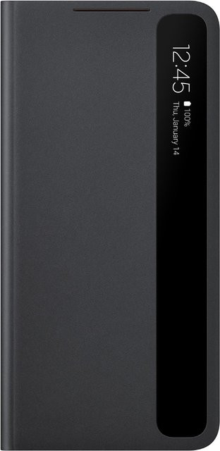 Samsung Clear View Cover für Galaxy S21+ 5G in Schwarz - Bild 1