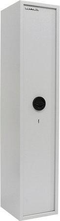 Rottner Waffenschrank Yukon Tresor aus Stahl in Lichtgrau, B: 30 cm, H: 145 cm - Bild 1