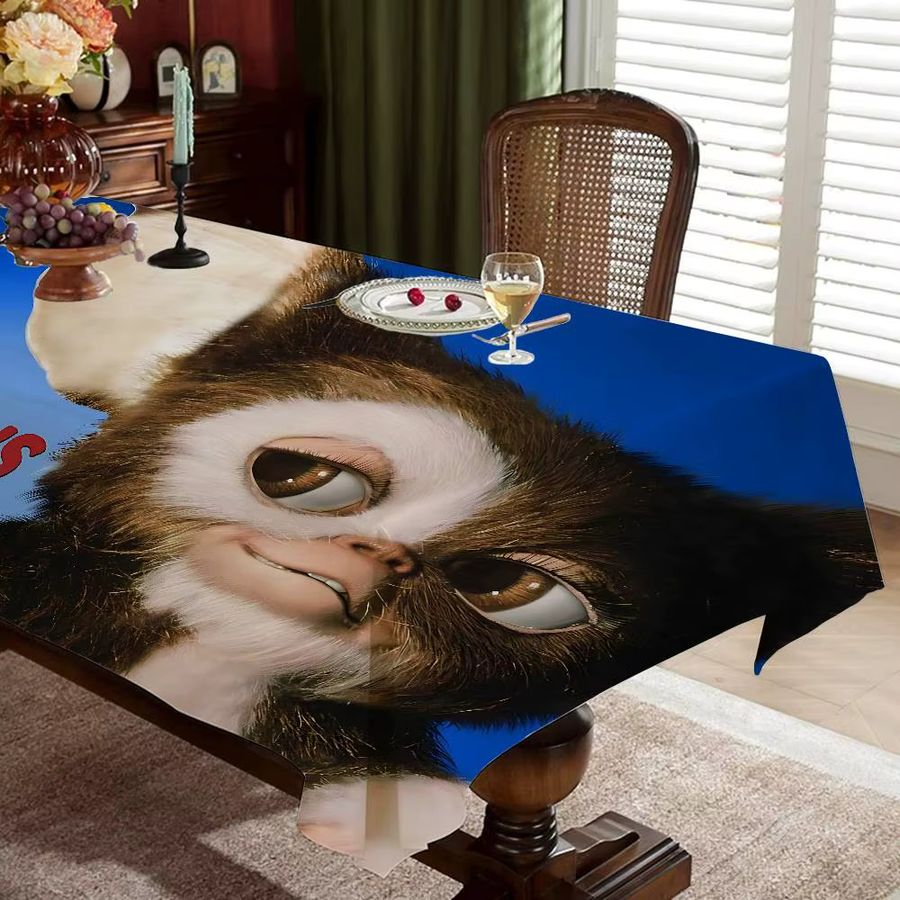 Potdemiel Tischdecke G-Gremlins Film Motiv Multicolor für Küche, Esstisch oder Picknick - Bild 2
