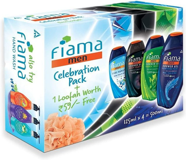 Fiama Men Duschgel Celebration Pack, 4x125 ml, Herren - Bild 1
