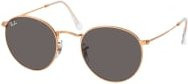 Ray-Ban RB 3447 Sonnenbrille, Rund, Vollrand, Metall, Gold, Grey, Herren - Bild 1