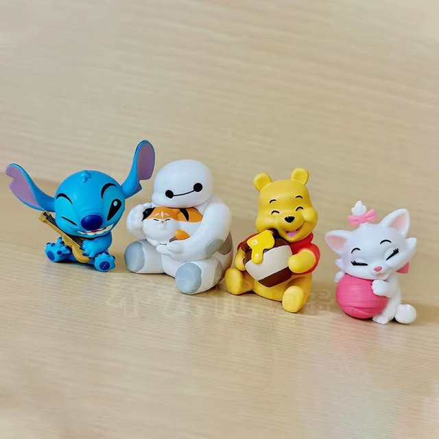 HEROCROSS Disney Stitch Winnie The Pooh Blind Box, Spielzeug, Desktop Dekoration - Bild 1