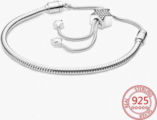 Allbestart Armband, 925 Silber, Weiß, Unisex - Bild 1