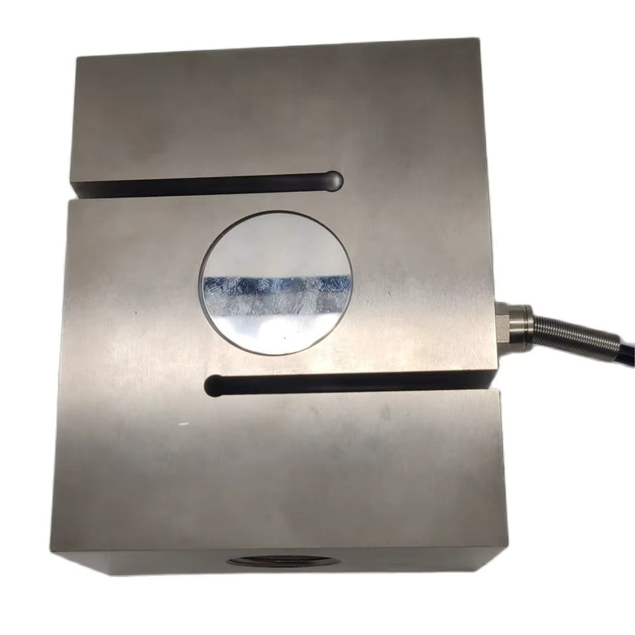 CALTSensoR S Typ Wägezelle DYLY-104 Kraftmesssensor für 5000 kg in Silber - Bild 2