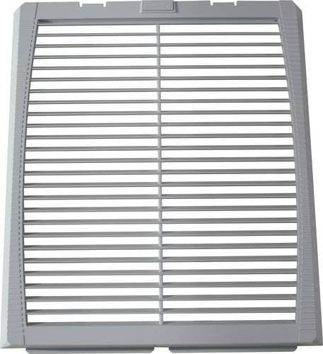Pfannenberg Filteraufsatz FILTERAD. DTI/S 6x01 in RAL7035 Grau, B: 30,0 cm, H: 35,5 cm, T: 3,5 cm - Bild 1