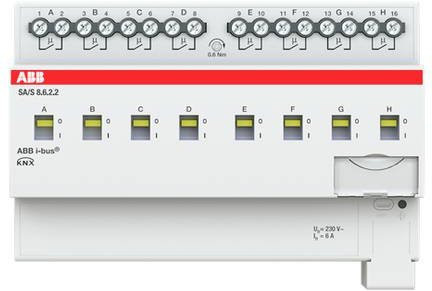 ABB Schaltaktor SA/S8.6.2.2 in Weiß 2CDG110255R0011 - Bild 1