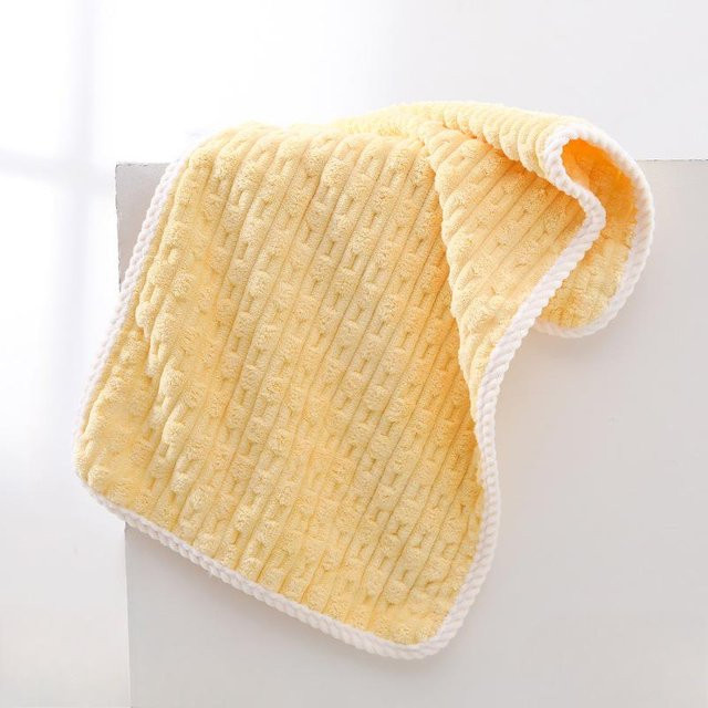 Yiran Furniture Flauschiges Handtuch aus Mikrofaser, Saugfähig und Weich, B/H: 35 x 75 cm - Bild 1