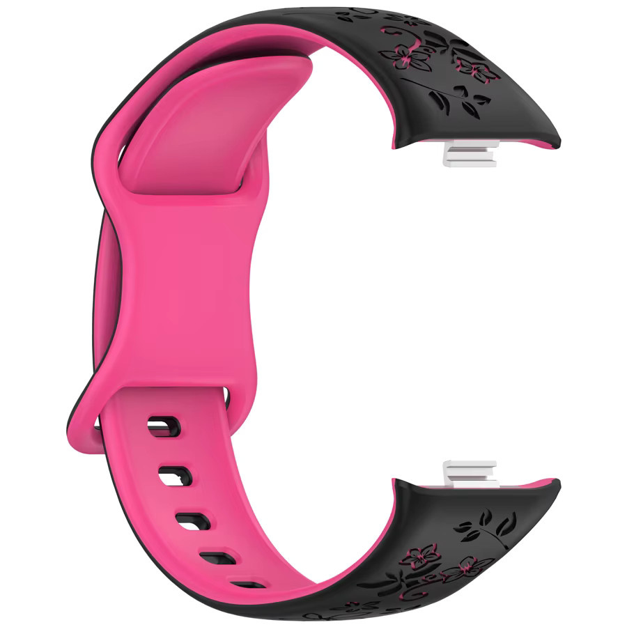 ATOPKEY Uhrenarmband Silikon, 3D-Blumen, Unisex - Bild 1