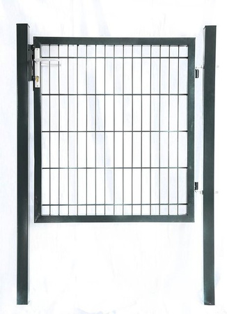 Home Deluxe Gartentor PORTARIUS in Anthrazit aus Stahl, Breite: 200 cm