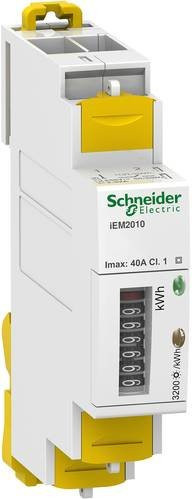Schneider Electric A9MEM2010 E-Zähler digital 40 A MID-konform in Weiß - Bild 1