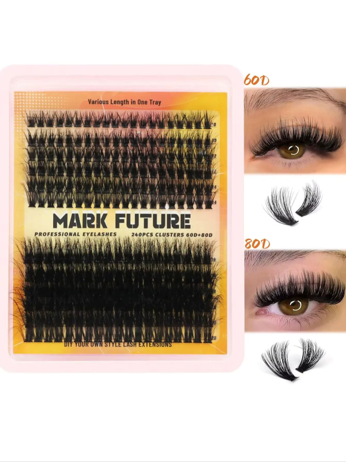 Marks Future Wimperntrays, 3D-Volumen, Black, Unisex - Bild 6
