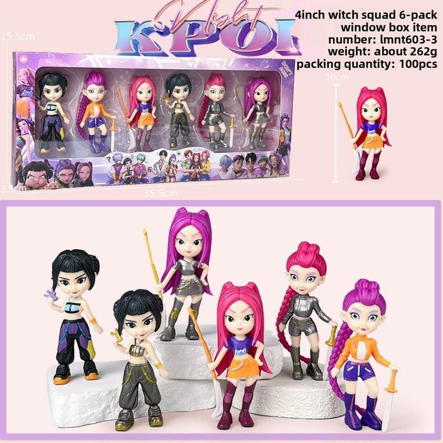 Yiran toy 1 Anime Kpops Modell Rumi Zoe Mira Charakter Set, ab 14 Jahren - Bild 1