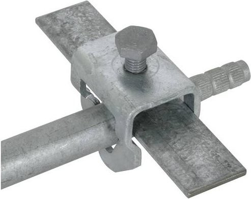 DEHN TE-Anschlussklemme AKESTE20RD10FL30STTZ in Silber - Bild 1
