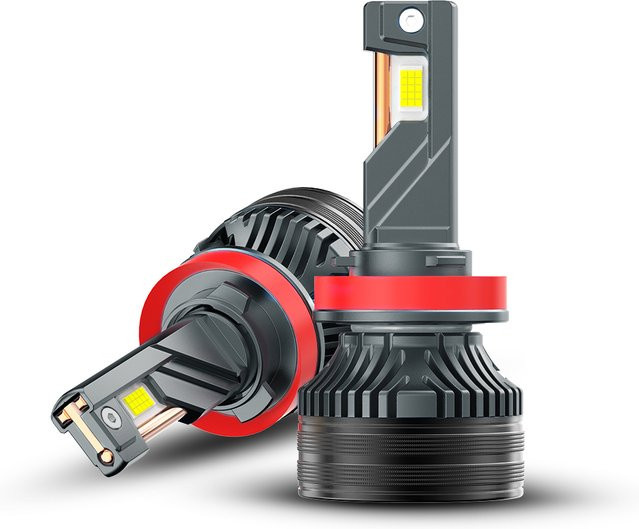 P2MAX LED-Scheinwerferlampen für Fern- und Abblendlicht mit 15 Kernen in Weiß (H7 H11 9005 HB3 9006 H8 H1 9012 HIR2 H4) 6000 K 4300 K - Bild 1
