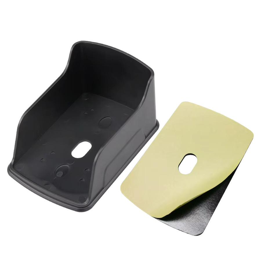 2er-Set wasserdichte Schutzhüllen aus Kunststoff für RFID-Tastaturen und WLAN-Türklingeln, Farbe: Schwarz - Bild 4