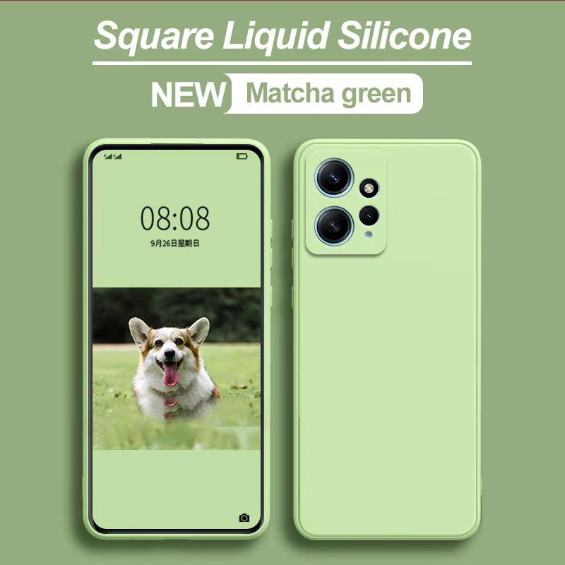 Matte Silikon-Schutzhülle in Pink für Xiaomi Redmi Note 12, Note 12 Pro Plus 5G, Redmi 12, 12C und Note 12s - Bild 2