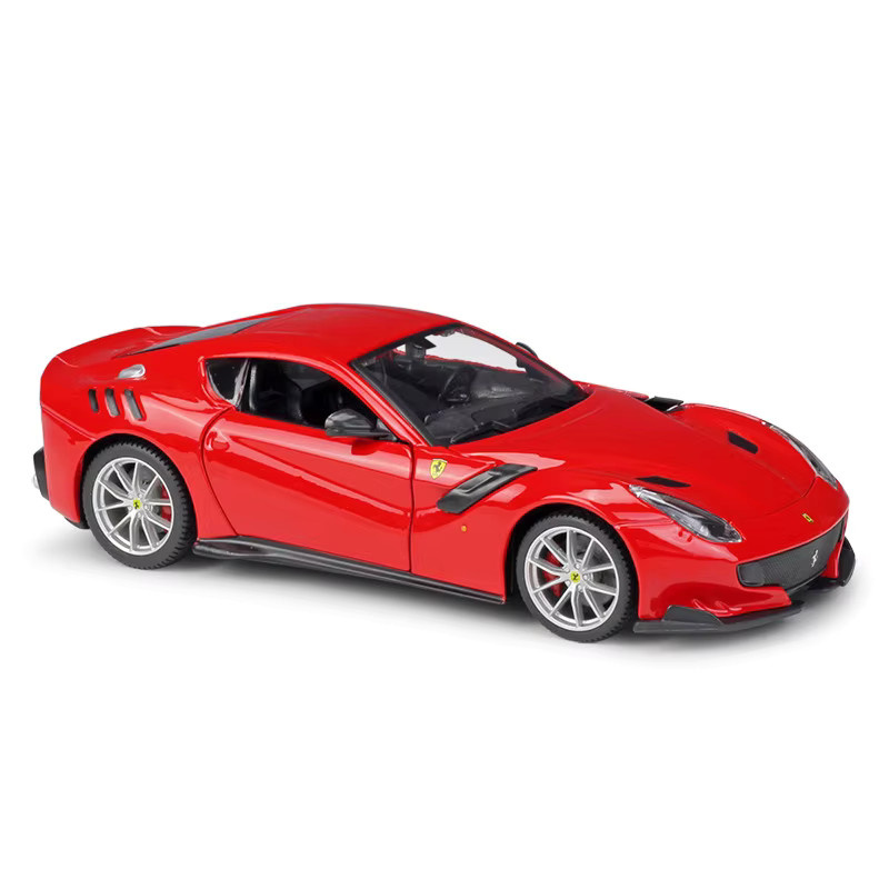 Bburago Ferrari F12 TDF, Sportwagen Modell, 1:24, Metall, Rot - Bild 5