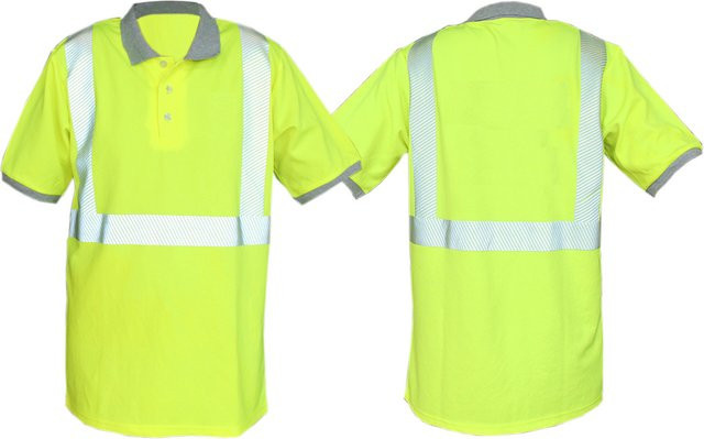 Salzmann Hi Vis Reflektierendes T-Shirt mit kurzen Ärmeln in hoher Sichtbarkeit - Bild 1