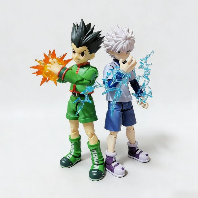 Bandai Hunter X Hunter Gon Freecss & Killua Zoldyck Actionfigur - Bild 1