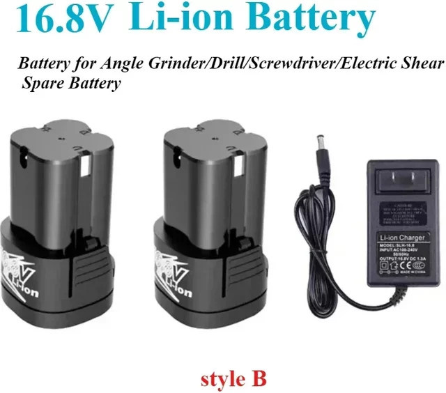 Universeller Lithium-Akku für Elektrowerkzeuge, Elektroschrauber und Bohrmaschinen, 16,8 V, 4,0 Ah - Bild 1