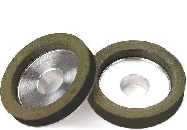 SI FANG Diamant-Schleifscheibe aus Harz für Hartmetall-Fräser und Metall, Grau, Durchmesser: 50 mm - Bild 1