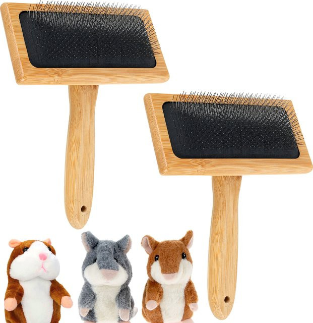 Handgefertigter Wollkamm als professionelle Nadelfilzbürste und Multifunktions-Nadelfilzwerkzeug für Wollmäntel, Teppiche und Tierhaare - Bild 1