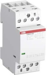 ABB Stotz S&J Installationsschütz ESB25-40N-01 25A 24V AC/DC in Weiß - Bild 1