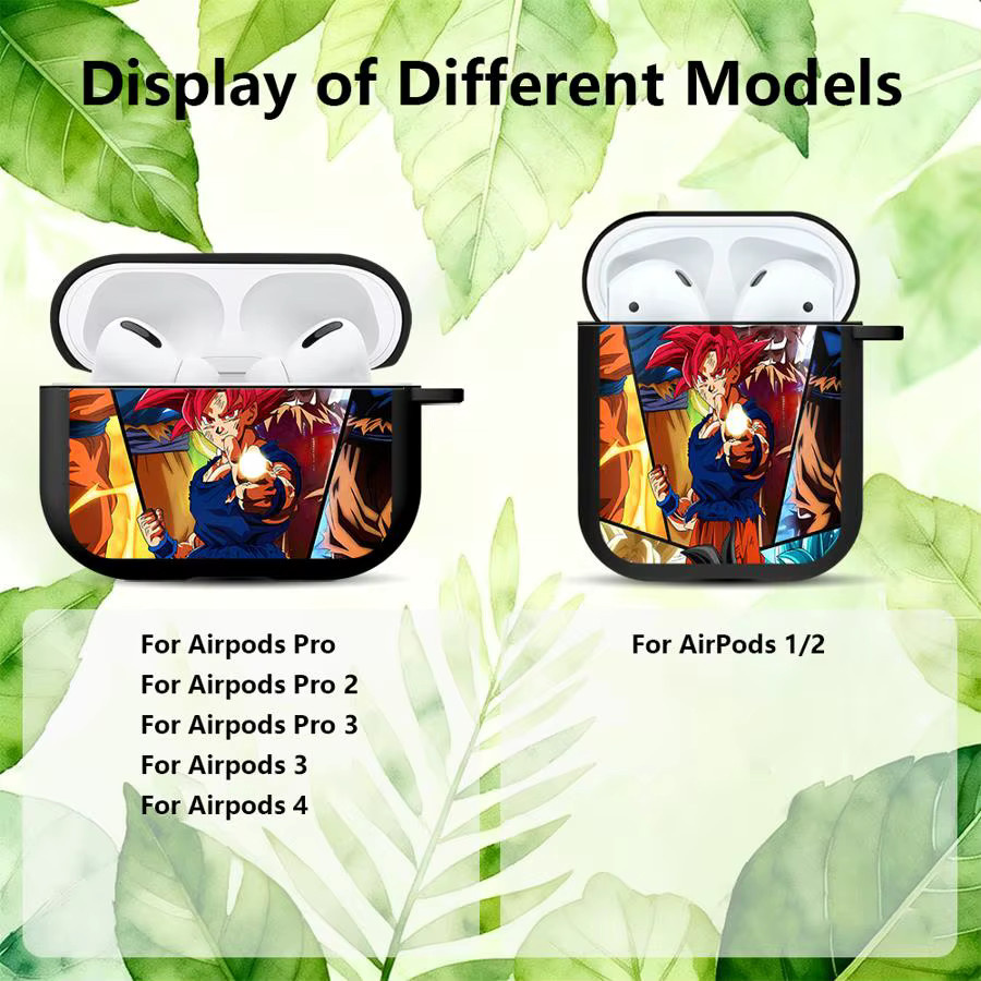 Dragon Ball Goku Schutzhülle für AirPods Pro 1 2 3, Multicolor - Bild 2