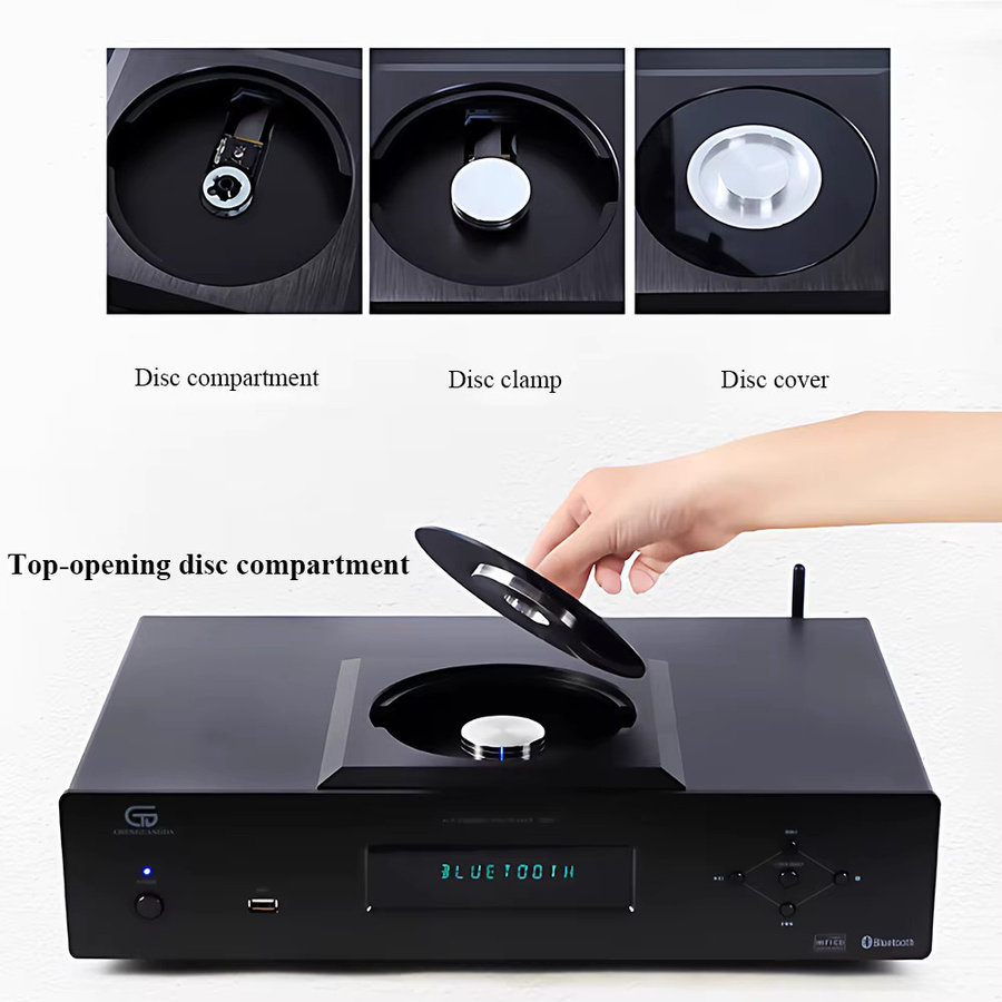 Nobsound CD50HIFI Professioneller CD-Player mit Bluetooth 5.3 und SC6137 DAC-Chip sowie DA11 Laufwerksmechanismus - Bild 3