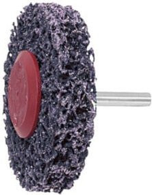 3M Grobreinigungsscheibe mit Schaft aus Siliziumkarbid, Durchmesser: 7,5 cm, Mehrfarbig - Bild 1