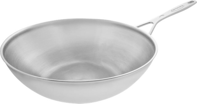 Demeyere Industry 5 Wok aus Edelstahl, Silber, Durchmesser: 30 cm - Bild 1