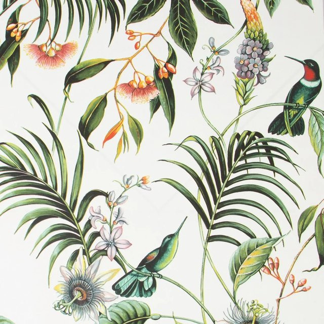 Superfresco Easy Vliestapete Adilah White mit Natur- und Blumenmotiven, B: 0,52 m, L: 10,05 m - Bild 1