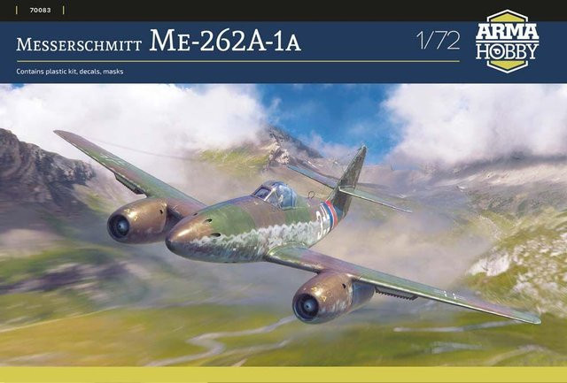 Arma Hobby Messerschmitt Me-262 A-1a, Modellfahrzeug, 1:72 - Bild 1