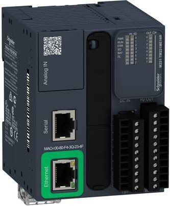 Schneider Electric TM221ME16R Erweiterungsmodul in Grau - Bild 1