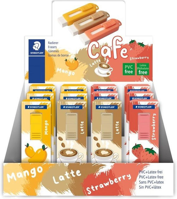 STAEDTLER Afternoon Tea Party Limited Edition Ultra Clean Push Pull Radiergummi mit transparenter Kunststoffhülle - Bild 1