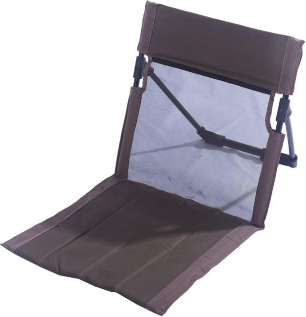 Kanisa Faltbarer Campingstuhl aus Oxford-Gewebe mit Polsterung für Strand und Garten in Schwarz, Beige, Grün oder Braun - Bild 1