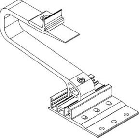 K2 Systems Dachhaken SingleHook 3S long aus Edelstahl - Bild 1