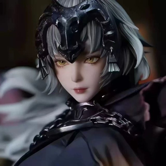 Bandai Fate Grand Order Jeanne D'Arc Alter, PVC-Figur, 65cm, Schwarz - Bild 1