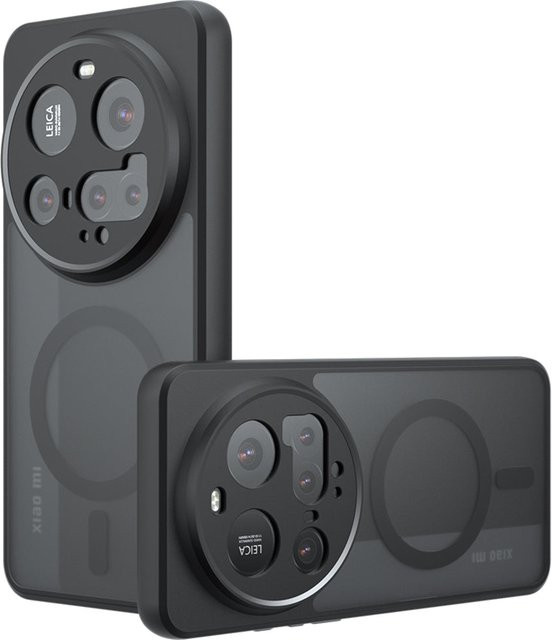 Techsuit PureFrost MagSafe-Hülle für Xiaomi 15 Ultra in Satin Schwarz - Bild 1