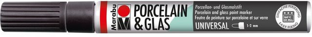 Marabu Porcelain & Glass Painter Farbe Schwarz - Bild 1