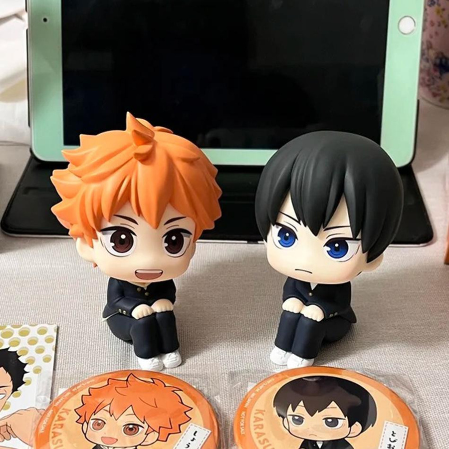 Yiran toy 1 Haikyuu!! Shoyo Hinata & Tobio Kageyama Actionfiguren PVC - Bild 3