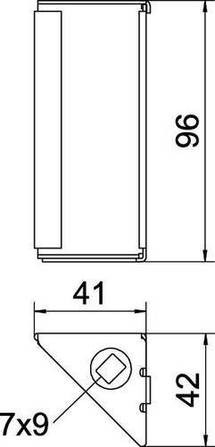 OBO Bettermann Deckelstütze 6049244 - Bild 1