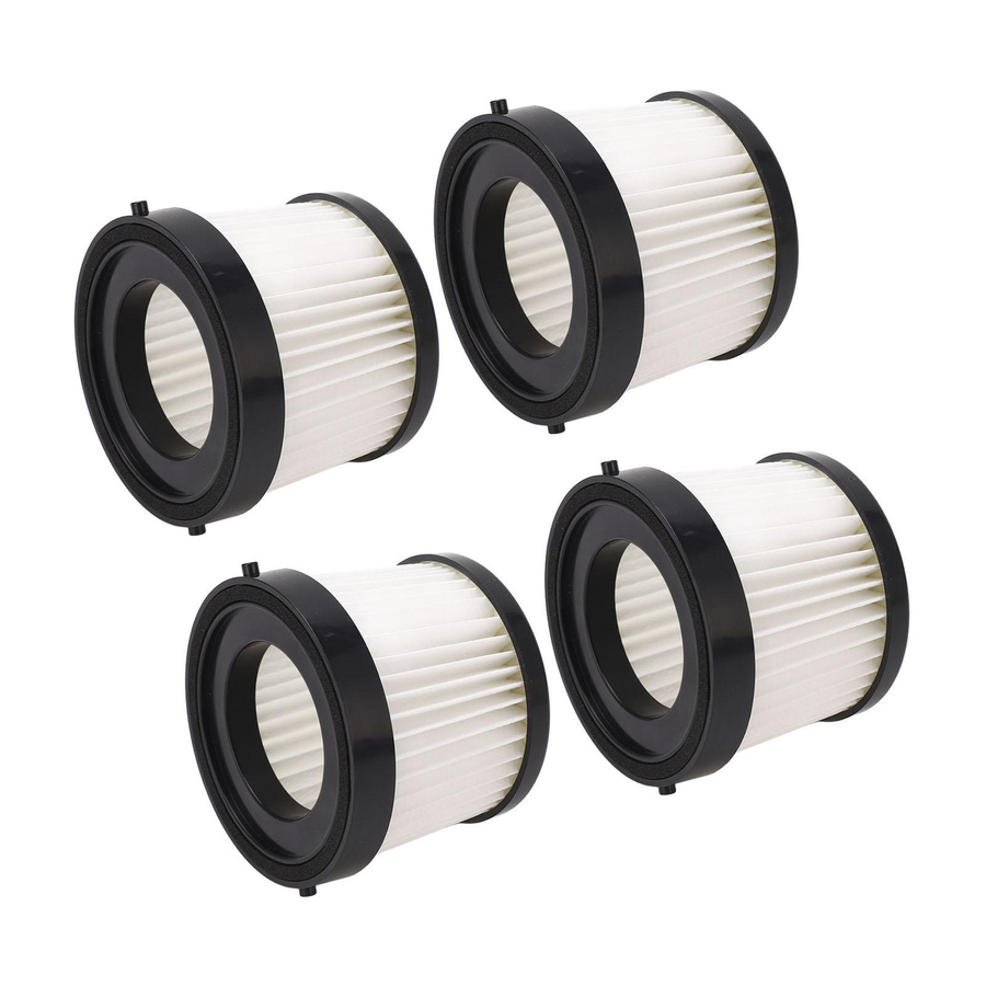 4 Stück Staubsaugerfilter aus Vliesstoff und Kunststoff von OutsideWorld in Weiß als Ersatz für 49 90 1900 0882 20 49 90 - Bild 4