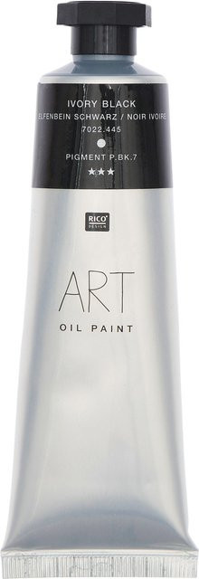 Rico Design ART Ölfarbe Elfenbein und Schwarz - Bild 1