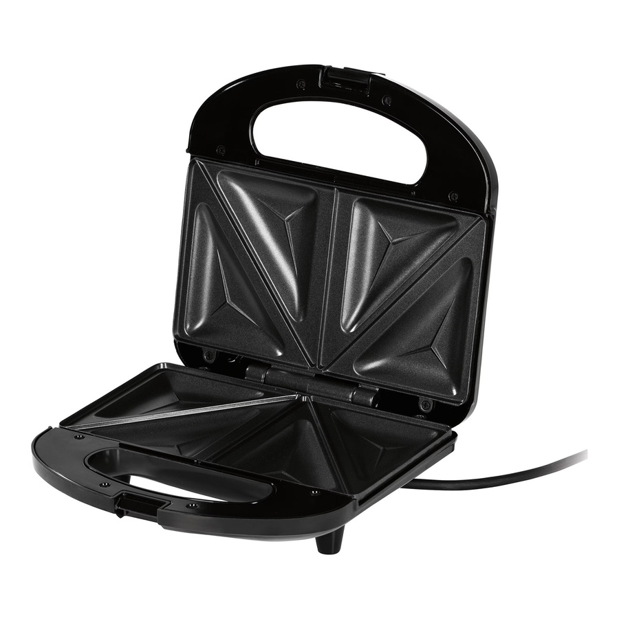 GOURMETmaxx Sandwichmaker Easy in Schwarz - Bild 2