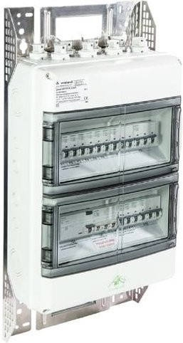 Wieland Electric Verteilerkasten WIV RST20 20 kVA Typ 1 Aufputz in Weiß 93.053.9001.0 - Bild 1