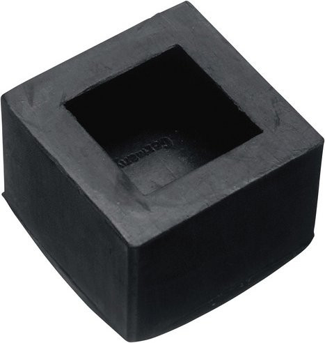 Connex Aufsteckkappe aus Gummi in Schwarz - Bild 1