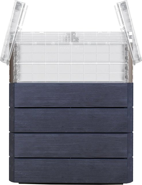 Garantia Hochbeet Ergo Quadro Turbo Plus M 85 Wood inklusive Wassersparsystem - Bild 1